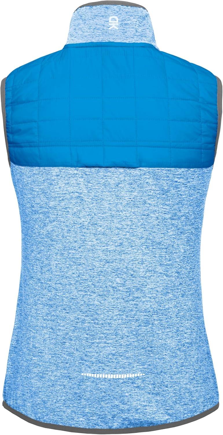 imageLittle Donkey Andy Womens Lightweight Golf Vest Warm Outdoor Sleeveless Jacket for Hiking Travel Running Casual5 Vivid Blue