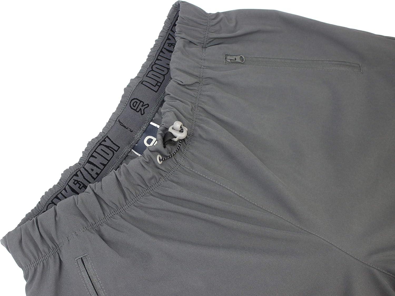 imageLittle Donkey Andy Womens Lightweight Quick Dry Cargo Hiking Pants UPF 50 Stretch Travel Casual TrousersA02 Gray