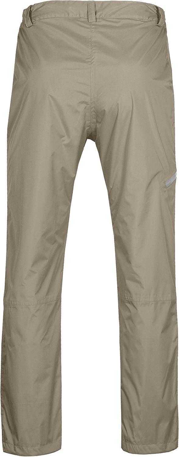 imageLittle Donkey Andy Womens Lightweight Waterproof Rain Pants Breathable Hiking Pants for Outdoor FishingA04 Rock Gray