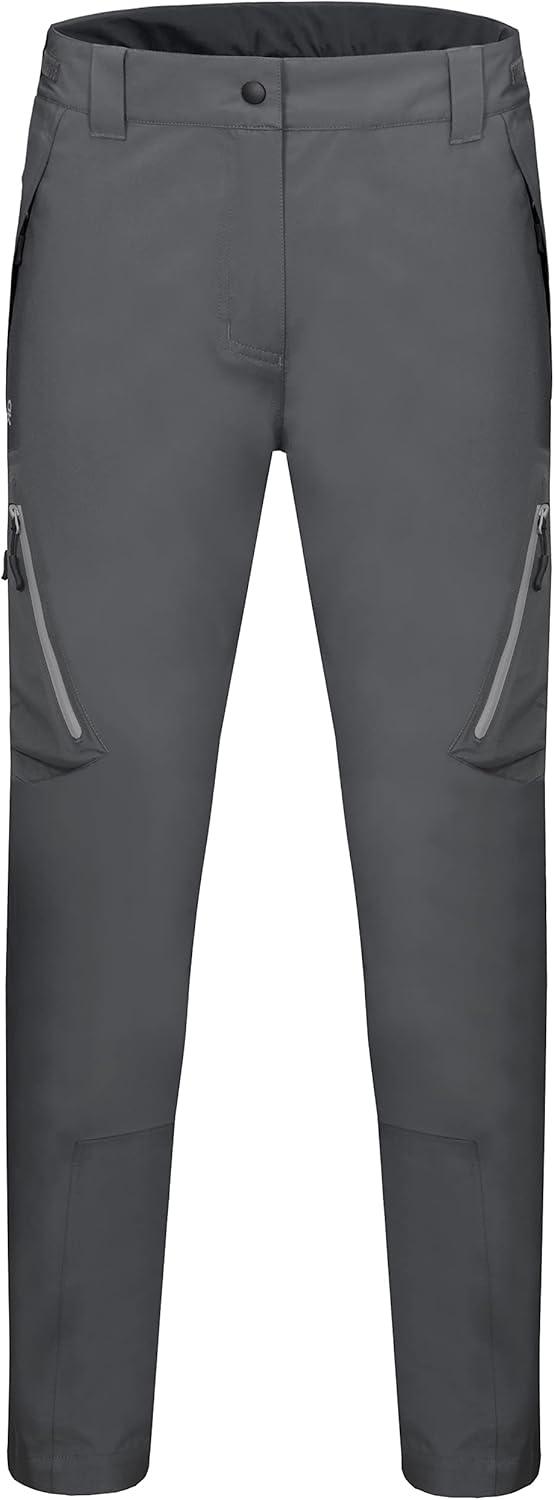 imageLittle Donkey Andy Womens Lightweight Waterproof Rain Pants Breathable Hiking Pants for Outdoor FishingB2grey