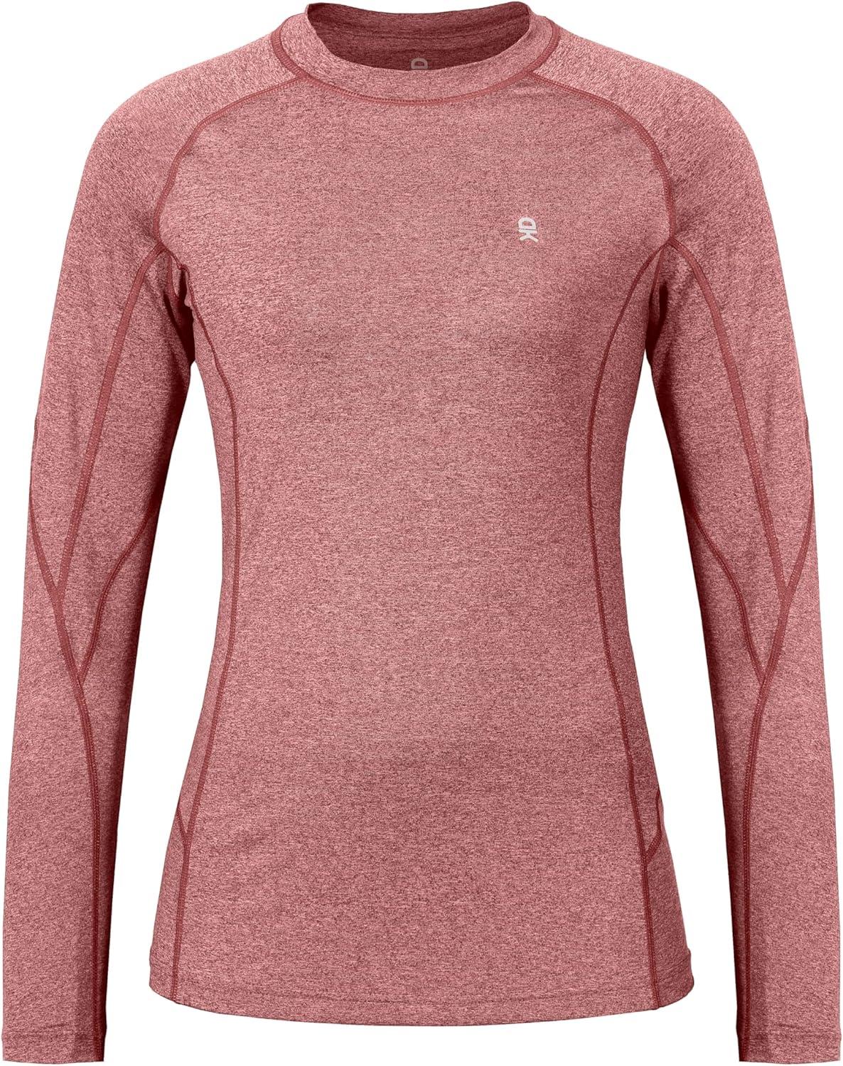 imageLittle Donkey Andy Womens Thermal Underwear Sets Lightweight Warm Base Layers Quick Dry Wicking Top and Bottom for Winter4 Red