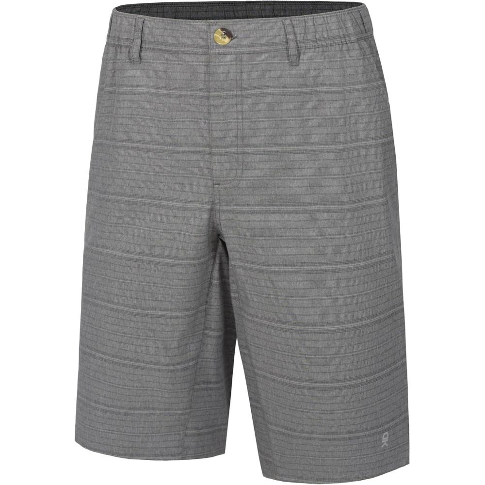 imageLittle Donkey Andy Mens 12 Inch Bermuda Shorts UPF 50 Stretch Golf Shorts for CasualGray