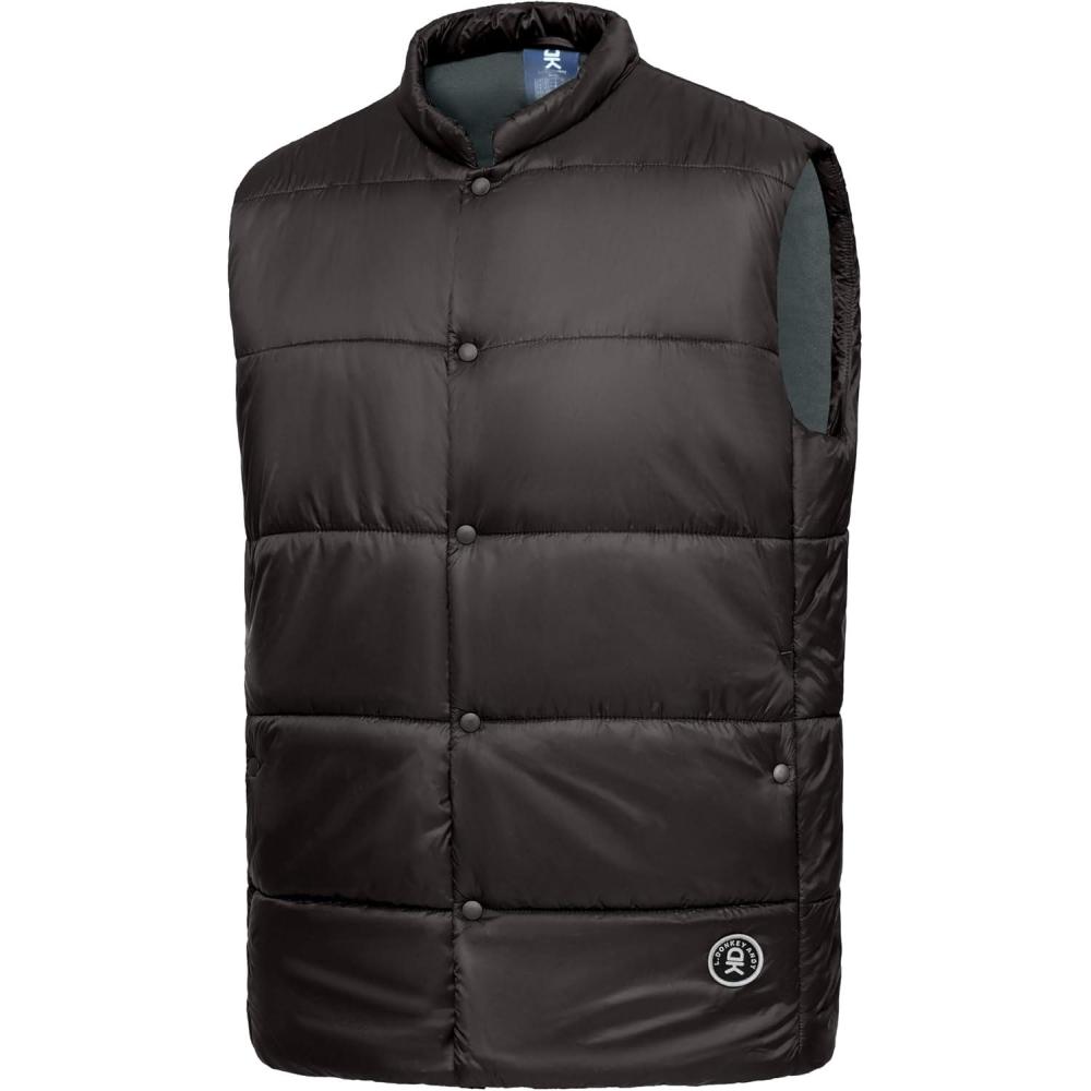 imageLittle Donkey Andy Mens Lightweight Warm Puffer Vest Outdoor Sleeveless Jacket for Hiking Golf Casual TravelCoffee