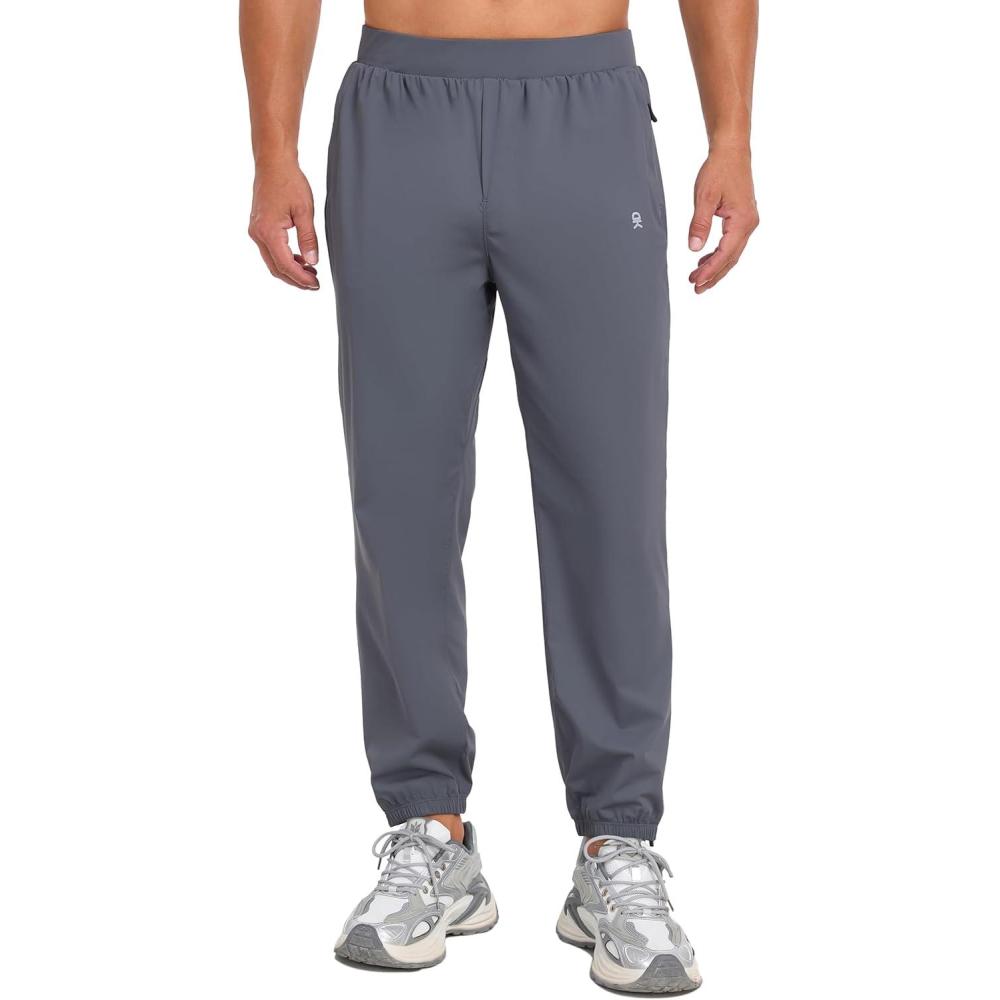 imageLittle Donkey Andy Mens UltraStretch Pants Breathable Quick Dry Lightweight Pants for Active Travel HikingDark Gray