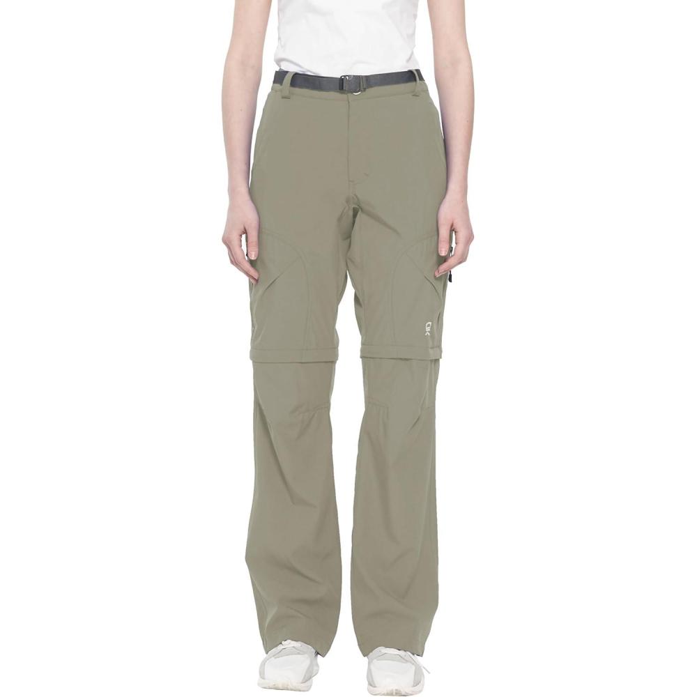 imageLittle Donkey Andy Womens Convertible Hiking Pants Quick Dry Zip Off Shorts Lightweight Fishing Travel TrousersSilver Sage