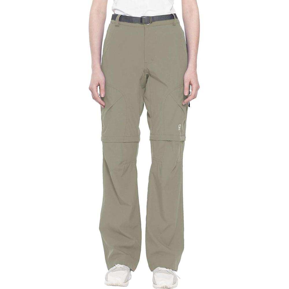 imageLittle Donkey Andy Womens Convertible Hiking Pants Quick Dry Zip Off Shorts Lightweight Fishing Travel TrousersUpgrade Silver Sage