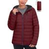 Packable Dark Red