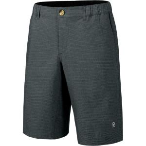 Little Donkey Andy 12 Inch Inseam Golf Shorts for Men Bermuda Quick Dry Elastic Waist Shorts for Hiking Travel Casual(A1. Black)