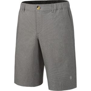 Little Donkey Andy 12 Inch Inseam Golf Shorts for Men Bermuda Quick Dry Elastic Waist Shorts for Hiking Travel Casual(A2. Gray)