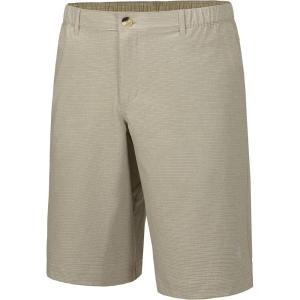 Little Donkey Andy 12 Inch Inseam Golf Shorts for Men Bermuda Quick Dry Elastic Waist Shorts for Hiking Travel Casual(A5. Khaki)