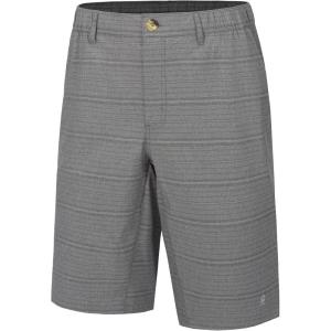Little Donkey Andy Men’s 12 Inch Bermuda Shorts, UPF 50 Stretch Golf Shorts for Casual(Gray)