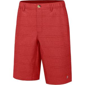 Little Donkey Andy Men’s 12 Inch Bermuda Shorts, UPF 50 Stretch Golf Shorts for Casual(Molten Lava)