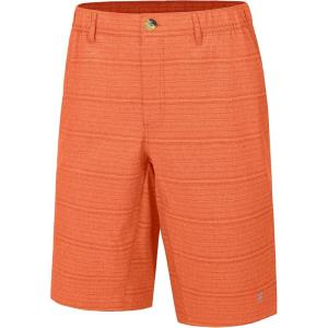 Little Donkey Andy Men’s 12 Inch Bermuda Shorts, UPF 50 Stretch Golf Shorts for Casual(Orange Peel)