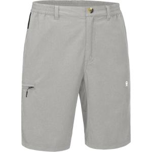 Little Donkey Andy Men’s Golf Shorts Quick Dry Lightweight Breathable Casual Short with Elastic Waist 3 Pockets for Hiking(Dove Heather)