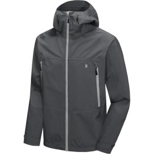 Little Donkey Andy Men’s High-performance 3L Hard Shell Waterproof Rain Jacket Breathable Rain Gear for Hiking,Travelling(C3.grey【high Performance】)