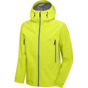 Little Donkey Andy Men’s High-performance 3L Hard Shell Waterproof Rain Jacket Breathable Rain Gear for Hiking,Travelling(C7.fruit Green【high Performance】)