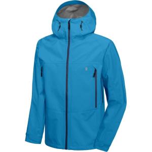 Little Donkey Andy Men’s High-performance 3L Hard Shell Waterproof Rain Jacket Breathable Rain Gear for Hiking,Travelling(C8.bright Blue【high Performance】)