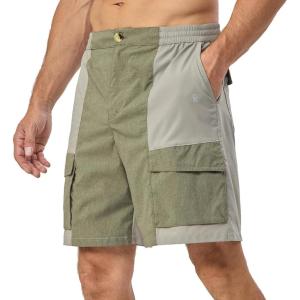 Little Donkey Andy Men’s Hiking Cargo Shorts Quick Dry Lightweight Stretch Shorts for Golf Fishing