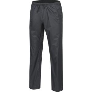 Little Donkey Andy Men’s Lightweight Packable Waterproof Rain Pants with Pockets for Hiking Travel Fishing(Grey)