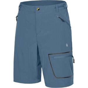 Little Donkey Andy Men’s Lightweight Quick Dry Hiking Shorts Breathable Outdoor Cargo Shorts for Fishing Travel Casual(06. Slate)