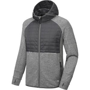 Little Donkey Andy Men’s Lightweight Running Jackets Full Zip Hooded Sports Jacket for Winter Hiking Golf Casual(A2. Gray)