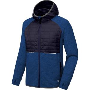 Little Donkey Andy Men’s Lightweight Running Jackets Full Zip Hooded Sports Jacket for Winter Hiking Golf Casual(A3. Navy Blue)