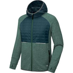 Little Donkey Andy Men’s Lightweight Running Jackets Full Zip Hooded Sports Jacket for Winter Hiking Golf Casual(A4. Teal Green)