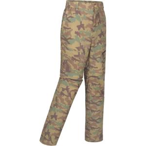Little Donkey Andy Men’s Outdoor Sports Two Section Trousers Mountaineering Hiking Hiking(One Zip-off- Camo Khaki)