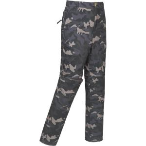 Little Donkey Andy Men’s Outdoor Sports Two Section Trousers Mountaineering Hiking Hiking(One Zip-off- Camouflage)