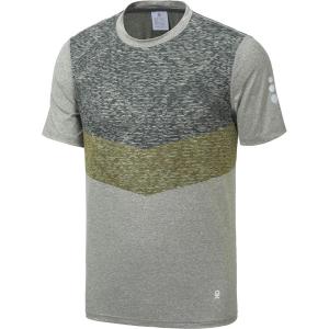 Little Donkey Andy Men’s Quick Dry Sweat Wicking Stretch Short Sleeve T-Shirt UV Protection Workout Running Hiking Tee(Dark Green Heather)