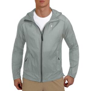 Little Donkey Andy Men’s UPF 50+ Sun Protection Jacket Packable Lightweight Full Zip Hoodie for Running Travel Outdoors