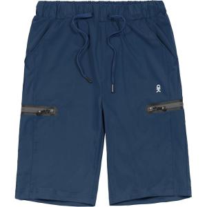 Little Donkey Andy Men’s Ultra-Stretch Quick Dry Lightweight Bermuda Shorts Drawstring Zipper Pocket Hiking Travel Golf(Navy)