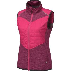 Little Donkey Andy Women’s Lightweight Golf Vest Warm Outdoor Sleeveless Jacket for Hiking Travel Running Casual(4. Rose)