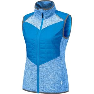 Little Donkey Andy Women’s Lightweight Golf Vest Warm Outdoor Sleeveless Jacket for Hiking Travel Running Casual(5. Vivid Blue)