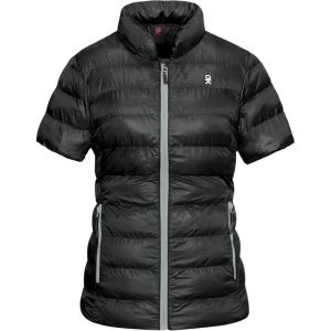 Little Donkey Andy Women’s Lightweight Short Sleeve Jacket, Warm Windproof Puffer Vest for Travel Hiking Running