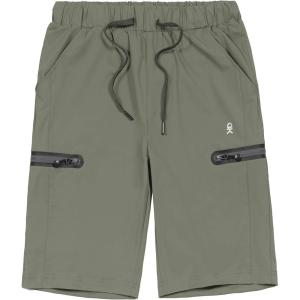 Little Donkey Andy Women’s Ultra Stretch Quick Dry Lightweight Bermuda Shorts Drawstring Zipper Pocket Hiking Travel Workout(A04. Sage)