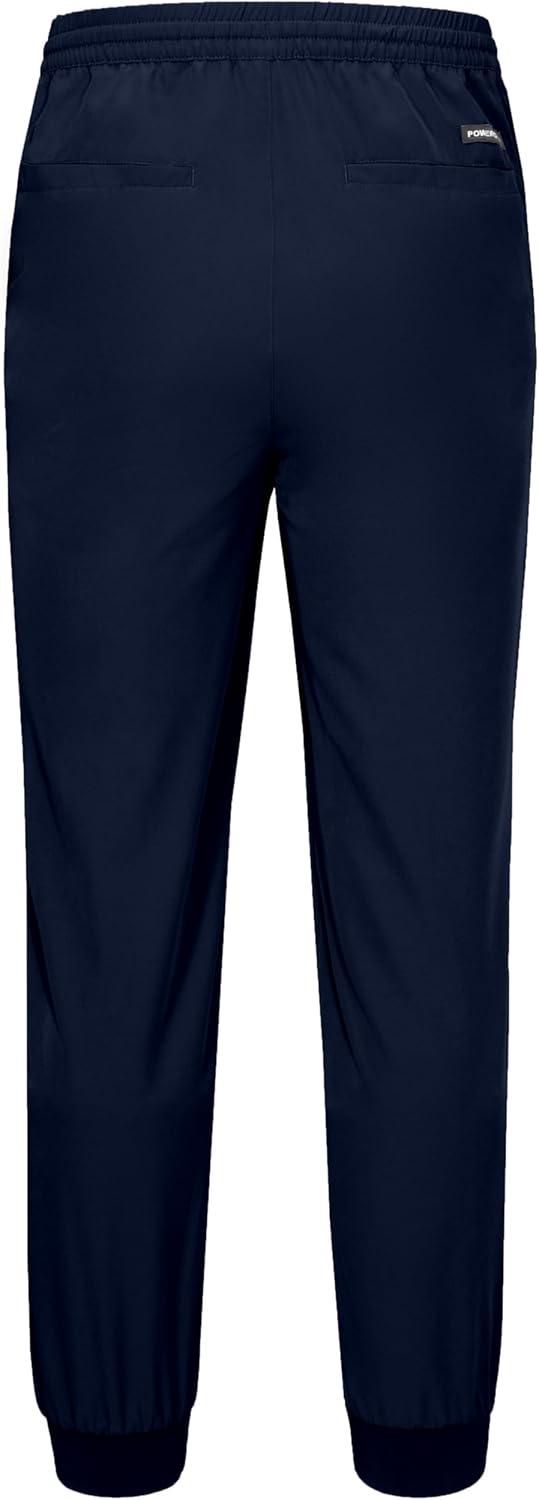 imageLittle Donkey Andy Mens Cargo Joggers Lightweight Quick Dry Hiking Pants Athletic Running Workout Lounge Casual OutdoorDark Blue