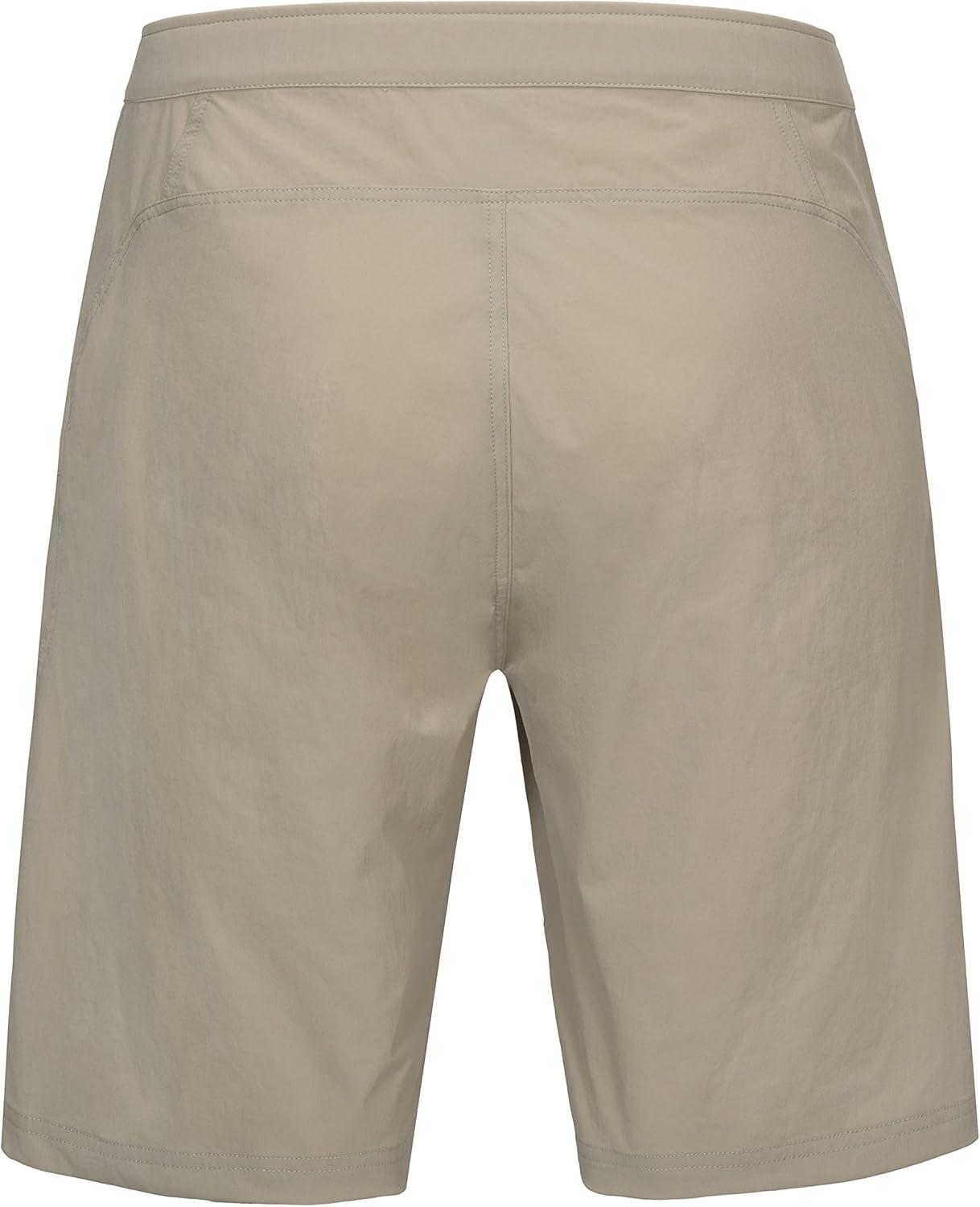 imageLittle Donkey Andy Mens Hiking Cargo Shorts with Belt Lightweight Quick Dry Bermuda ShortsLight Khaki