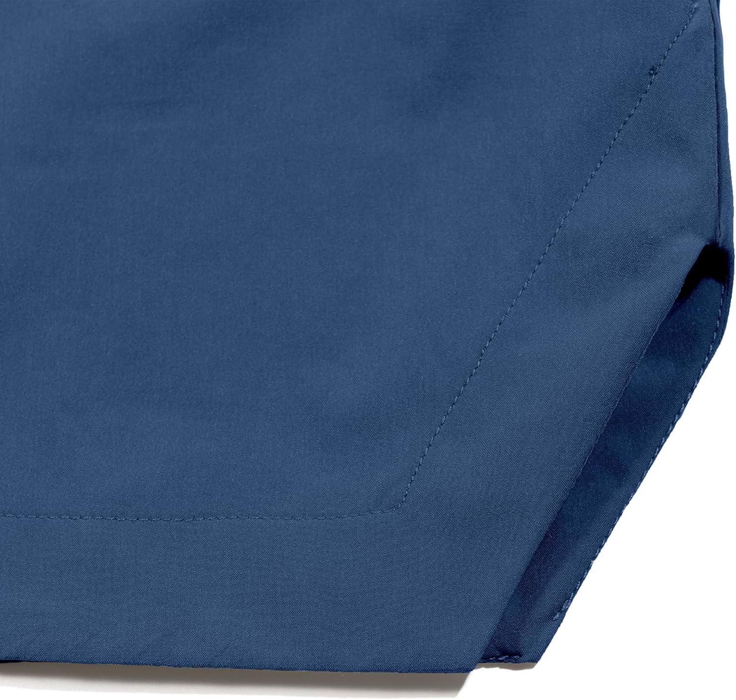 imageLittle Donkey Andy Mens Lightweight Quick Dry Shirts for Hiking Travel Breathable UPF50 Relaxed FitBlue