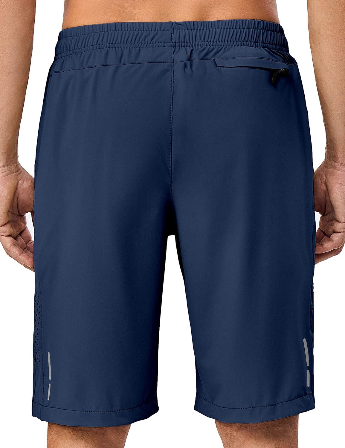 imageLittle Donkey Andy Mens Stretch Hiking Shorts Quick Dry Lightweight Athletic Shorts for Running HikingBlue