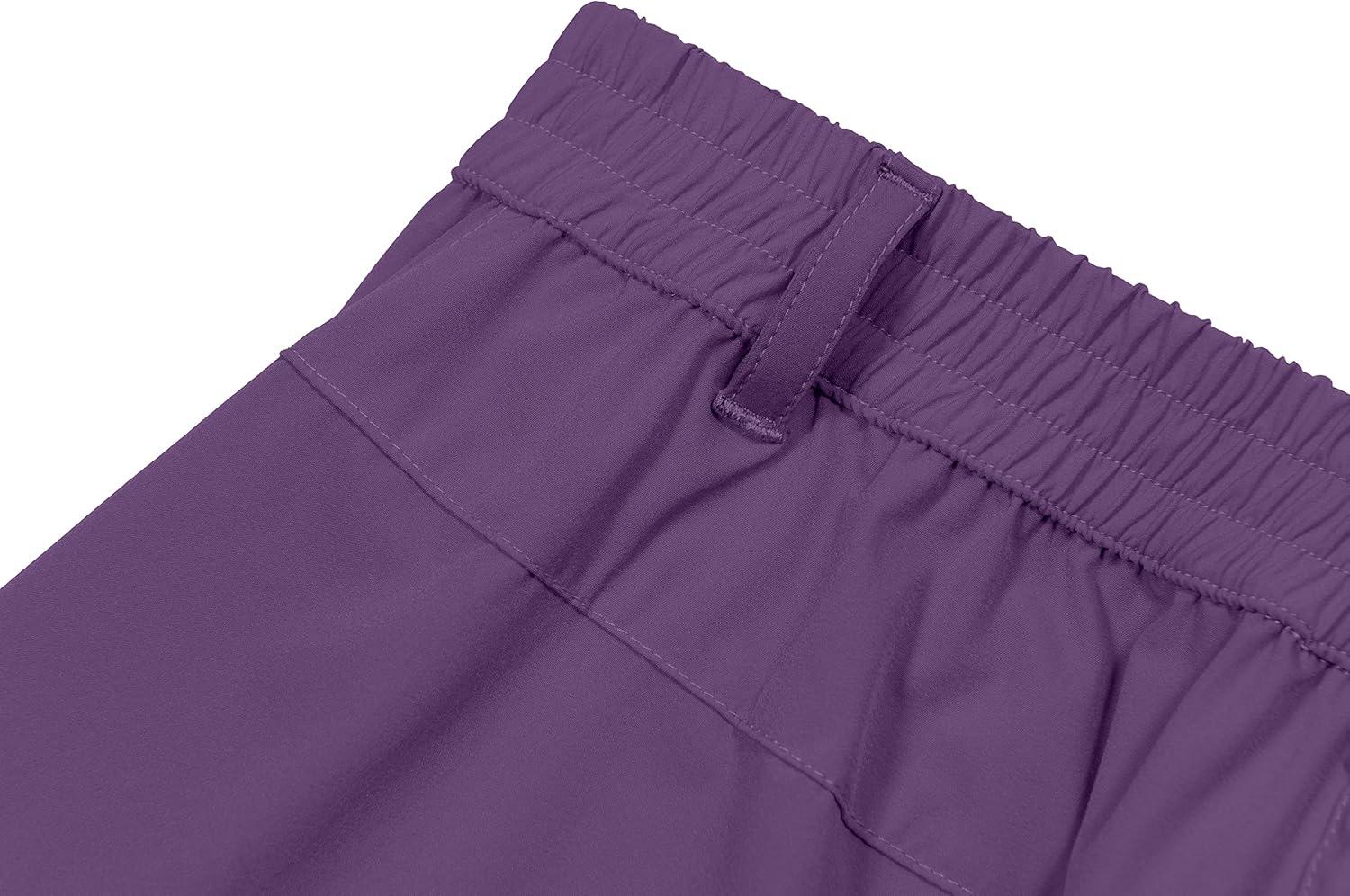 imageLittle Donkey Andy Womens 35 Inches Lightweight Stretch Quick Dry Shorts for Running Hiking GolfWood Violet
