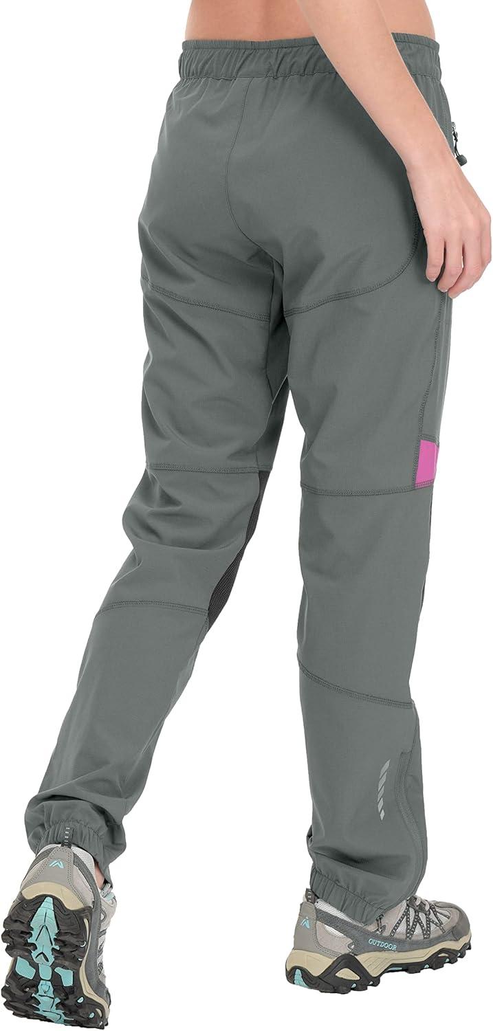 imageLittle Donkey Andy Womens Lightweight Quick Dry Hiking Pants Reinforced Knees UPF 50 for Mountain Climbing Camping2gray
