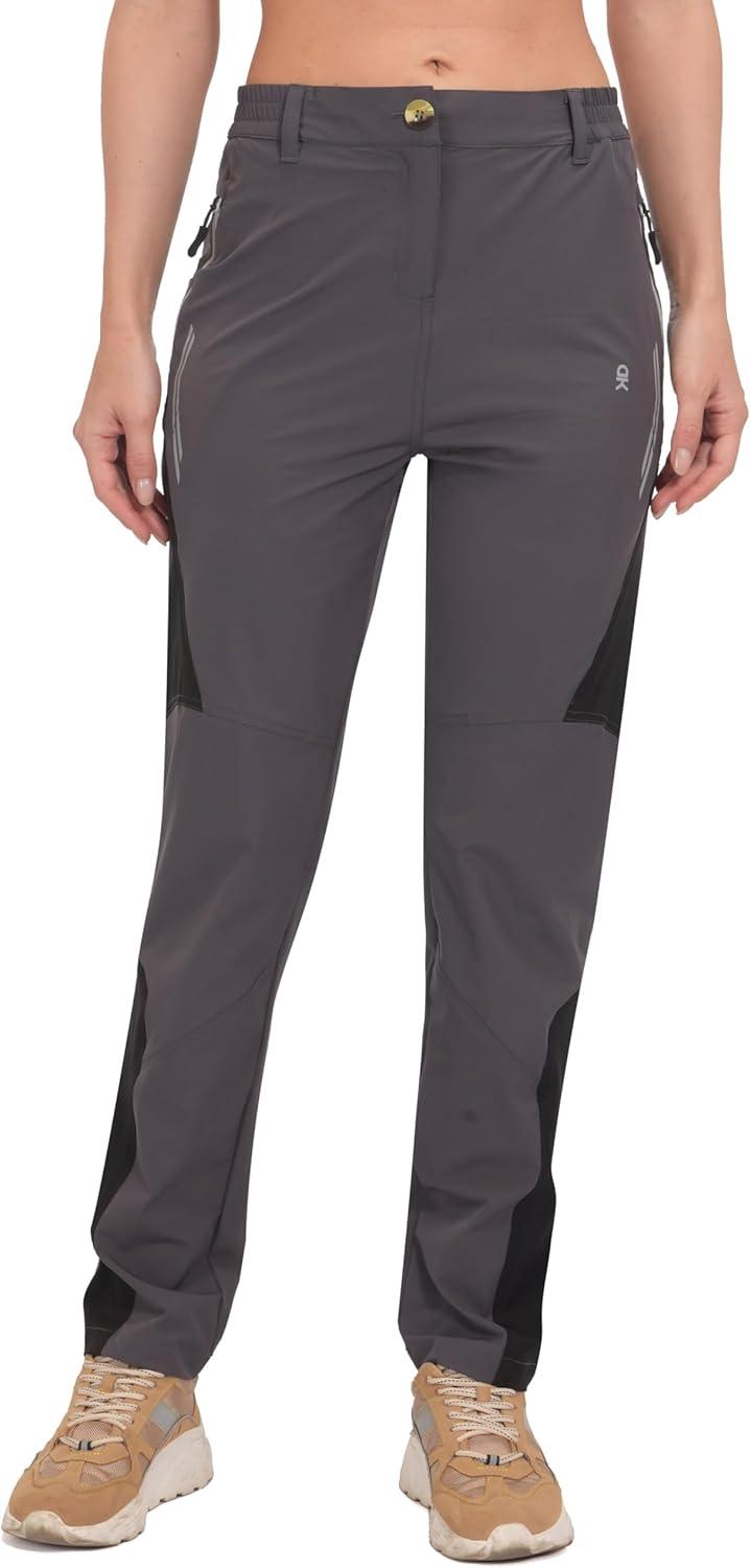 imageLittle Donkey Andy Womens Quick Dry Lightweight Hiking PantsGreyBlack