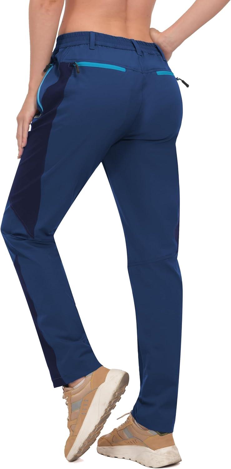 imageLittle Donkey Andy Womens Quick Dry Lightweight Hiking PantsNavy BlueDark Blue