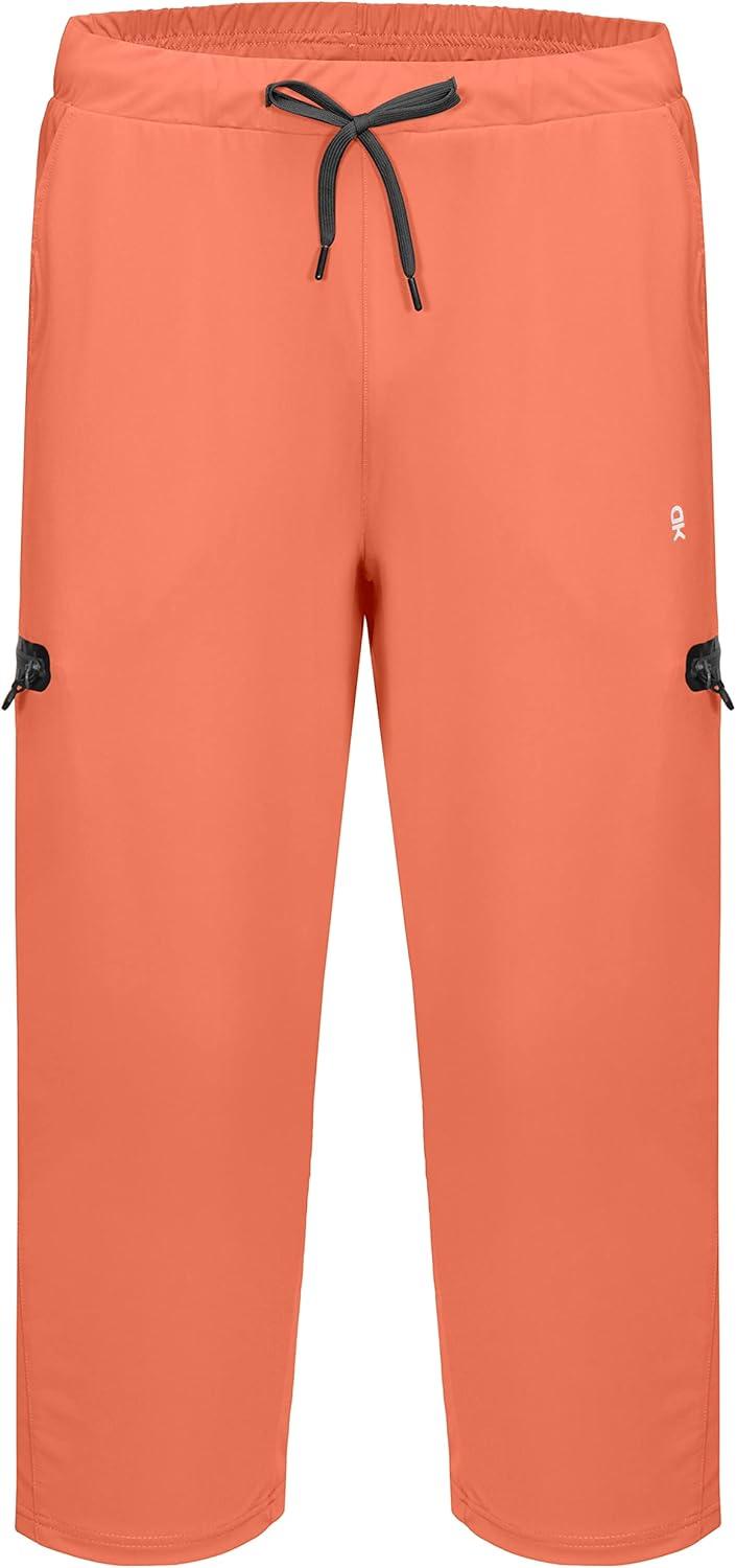 imageLittle Donkey Andy mens CapriB9 Orange Capri Pants