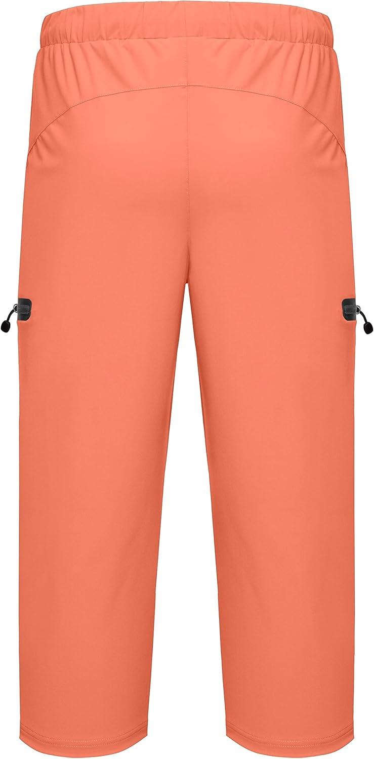 imageLittle Donkey Andy mens CapriB9 Orange Capri Pants