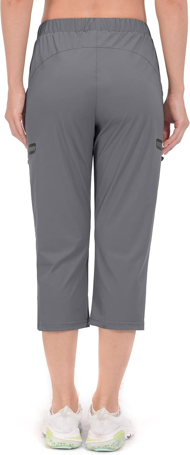 imageLittle Donkey Andy womens CapriB2 Gray Capri Pants