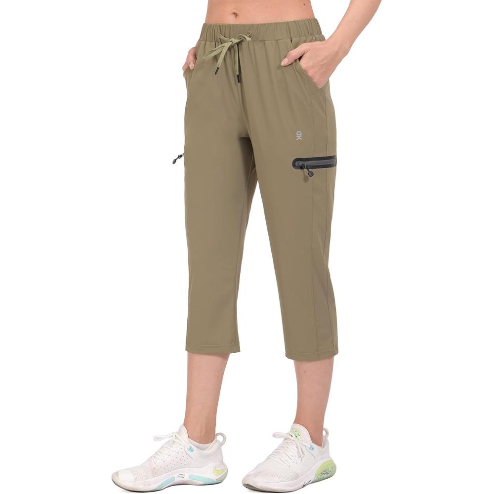 imageLittle Donkey Andy womens CapriB5 Sage Capri Pants