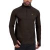 Mock Neck Brown