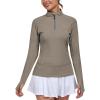 Thumb Hole Vintage Khaki Heather